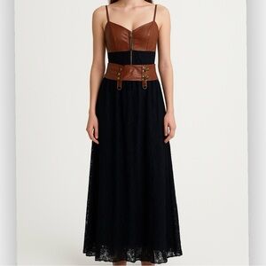 Scarlet Darkness Renaissance Costume Dress Faire WitchyGoth